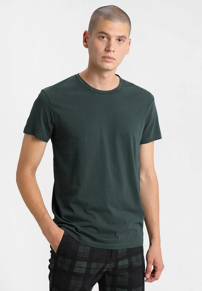 Samsøe Samsøe KRONOS - Basic T-shirt - Darkest Spruce 3 Samsøe Samsøe KRONOS - Basic T-shirt - Darkest Spruce