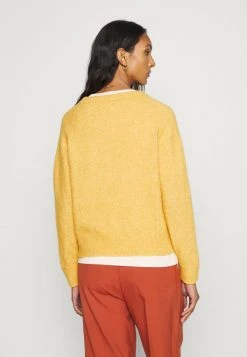 Samsøe Samsøe Jumper - Ochre Melange -Samsøe Sales Store 0282bb27ce6a44e6a70f602db6d255b1