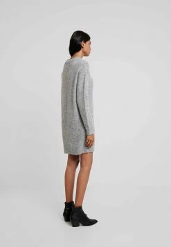 Samsøe Samsøe DRESS - Jumper Dress - Grey 11 Samsøe Samsøe DRESS - Jumper Dress - Grey -Samsøe Sales Store 075cc0eee35d48beb60811ad3fd554b2