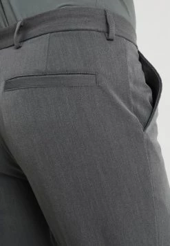 Samsøe Samsøe FRANKIE PANTS - Suit Trousers - Grey Melange -Samsøe Sales Store 077a81d2177f46b794706e6905898a30