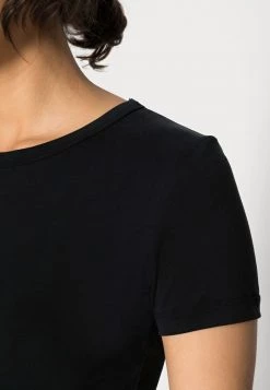 Samsøe Samsøe LILA - Basic T-shirt - Black -Samsøe Sales Store 097d874af1bc4c448584003d6f0ac98d