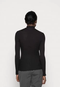 Samsøe Samsøe NELLI - Long Sleeved Top - Black -Samsøe Sales Store 09ce625cc3d6455bbd5e837e4b8dd517