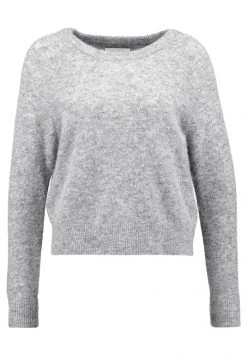 Samsøe Samsøe Jumper - Grey Mel -Samsøe Sales Store 09e8dcc1bc6047e69e1824a46cc4d416