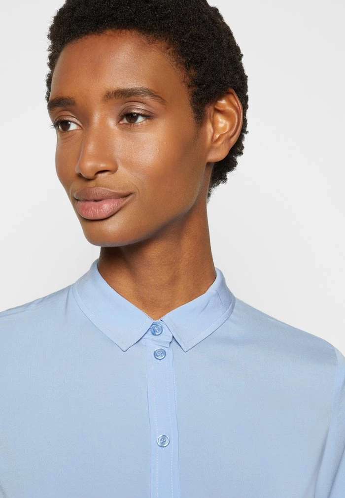 Samsøe Samsøe MAJAN SHIRT - Button-down Blouse - Serenity 9 Samsøe Samsøe MAJAN SHIRT - Button-down Blouse - Serenity - Image 7