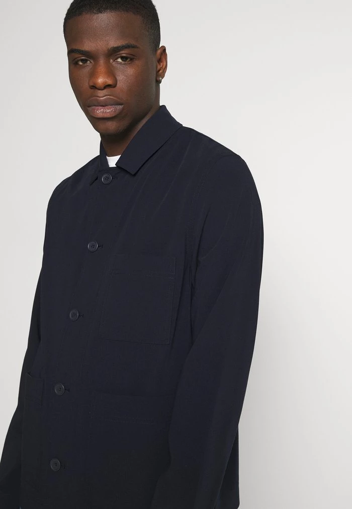 Samsøe Samsøe WORKER JACKET - Summer Jacket - Night Sky 6 Samsøe Samsøe WORKER JACKET - Summer Jacket - Night Sky - Image 4