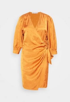Samsøe Samsøe CELESTINA WRAP DRESS - Cocktail Dress / Party Dress - Golden Ochre -Samsøe Sales Store 0ab3f6a6c6eb4b998d7032b105b3e7d5