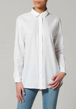 Samsøe Samsøe CAICO - Button-down Blouse - White 10 Samsøe Samsøe CAICO - Button-down Blouse - White -Samsøe Sales Store 0c9eae0bc6f24d798cb247bae5b2a889