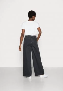 Samsøe Samsøe GIANA TROUSERS - Relaxed Fit Jeans - Black Snow -Samsøe Sales Store 0cd398b1cf604aa896e415adf86371b5