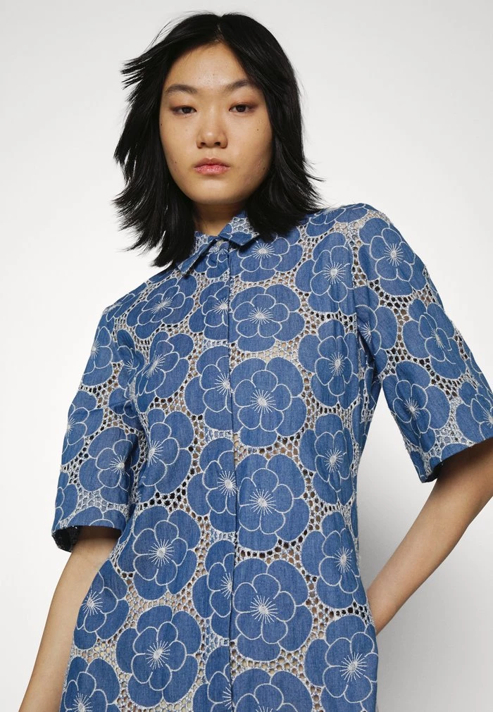 Samsøe Samsøe DEMY DRESS - Denim Dress - Blue 6 Samsøe Samsøe DEMY DRESS - Denim Dress - Blue - Image 4