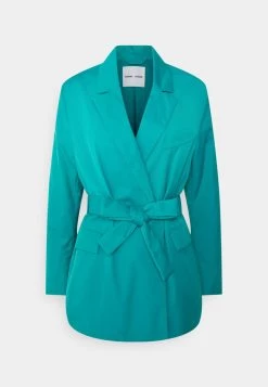Samsøe Samsøe MAREN - Short Coat - Tile Blue -Samsøe Sales Store 114074549fe24ba383506752a9bc07e1