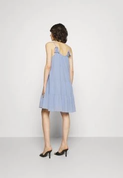 Samsøe Samsøe SARAH DRESS - Day Dress - Brunnera Blue -Samsøe Sales Store 1281264bf999466b974da15d0addb984