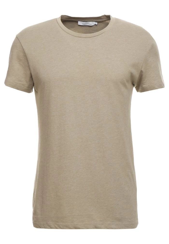 Samsøe Samsøe KRONOS - Basic T-shirt - Timber Wolf Melange 6 Samsøe Samsøe KRONOS - Basic T-shirt - Timber Wolf Melange - Image 4