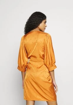 Samsøe Samsøe CELESTINA WRAP DRESS - Cocktail Dress / Party Dress - Golden Ochre -Samsøe Sales Store 130425baf26542e5bcf5624da85fe97c