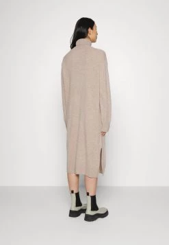 Samsøe Samsøe AMARIS DRESS - Jumper Dress - Beige Melange -Samsøe Sales Store 13309f4da9c847f8ac61870d50bfd34f