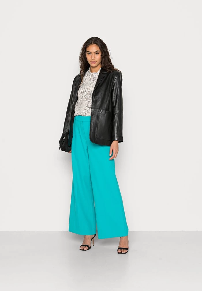 Samsøe Samsøe ZEPHERINE TROUSERS - Trousers - Light Grey 4 Samsøe Samsøe ZEPHERINE TROUSERS - Trousers - Light Grey - Image 2