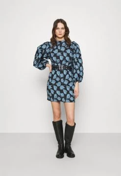 Samsøe Samsøe HARRIET SHORT DRESS - Day Dress - Blue -Samsøe Sales Store 13e58f52877d4ec8aed734a921730f1c