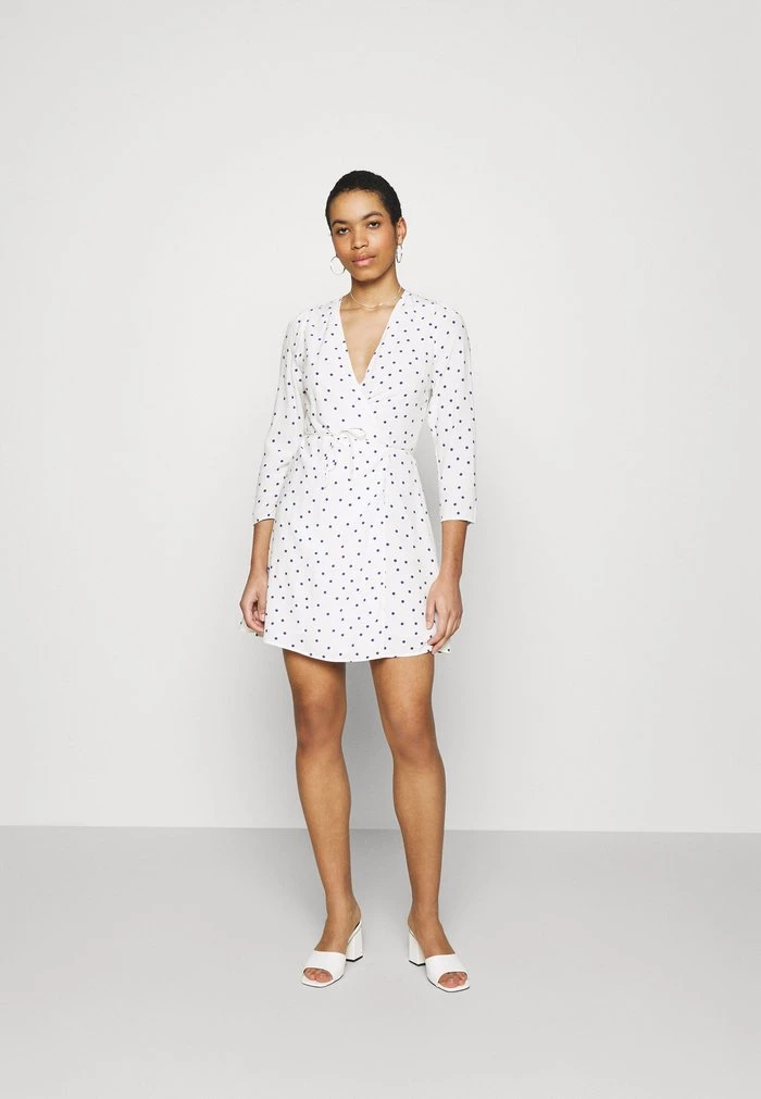 Samsøe Samsøe BRITT WRAP DRESS - Day Dress - Clematis 4 Samsøe Samsøe BRITT WRAP DRESS - Day Dress - Clematis - Image 2