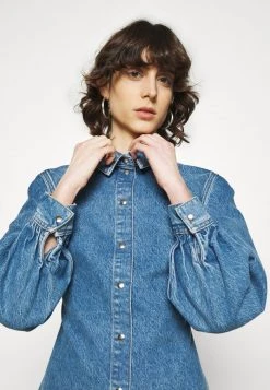 Samsøe Samsøe MOONSTONE DRESS - Denim Dress - True Blue -Samsøe Sales Store 1722659ba30c4c37a2d55c8af551d04c