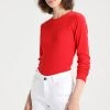 Samsøe Samsøe ALEXA - Long Sleeved Top - High Risk Red 2 Samsøe Samsøe ALEXA - Long Sleeved Top - High Risk Red -Samsøe Sales Store 1942bd8d871643fab4019d3c2849cab6