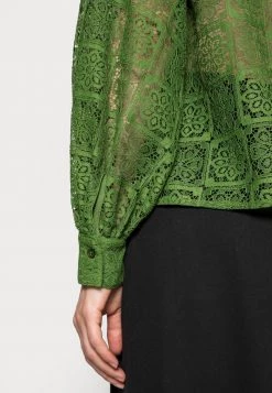 Samsøe Samsøe FAN BLOUSE - Blouse - Twist Of Lime -Samsøe Sales Store 194f17d988974063aecaf4e6538639e5