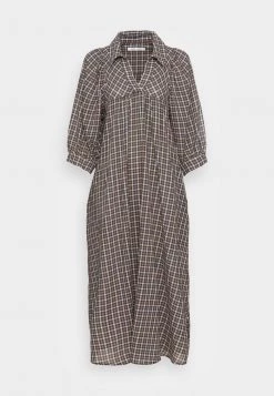 Samsøe Samsøe OPAL DRESS - Day Dress - Beige -Samsøe Sales Store 1985962f3d0e42e9a963ad2a84633e36