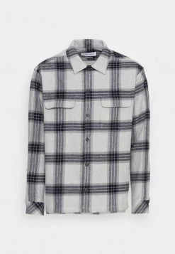 Samsøe Samsøe CASTOR - Shirt - Grey Melange -Samsøe Sales Store 1afe2345841e4b549a3fc9d41082c778