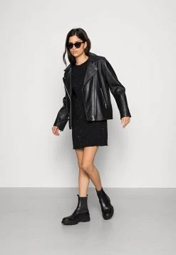 Samsøe Samsøe LAYLA SHORT DRESS - Jumper Dress - Black -Samsøe Sales Store 1b4b135ea5744d1699176a4044eef45a