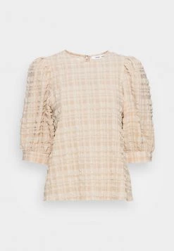 Samsøe Samsøe CELESTINA BLOUSE - Blouse - Oatmeal -Samsøe Sales Store 1c1fe3fd0eb8413db9ed4a704ffc1e78