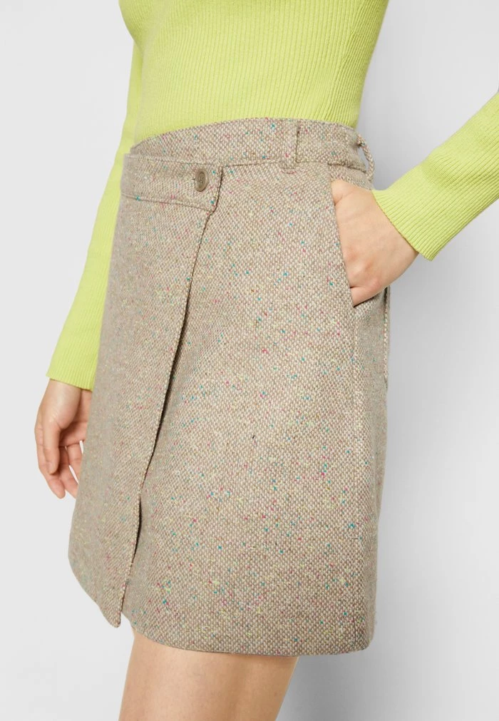 Samsøe Samsøe MONICA - Mini Skirt - Light Multi 9 Samsøe Samsøe MONICA - Mini Skirt - Light Multi - Image 7