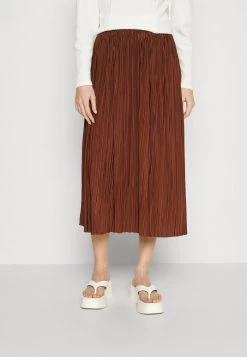 Samsøe Samsøe UMA SKIRT - Pleated Skirt - Cappuccino -Samsøe Sales Store 2029b7f2e02d4ae7b3abae1f01a5bde5