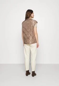 Samsøe Samsøe AMAZON VEST - Waistcoat - Caribou -Samsøe Sales Store 210650e0d98349e6ac2667186e526beb