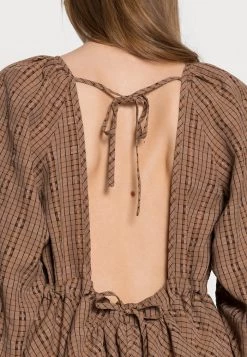 Samsøe Samsøe CANDECE DRESS - Day Dress - Caramel -Samsøe Sales Store 21bc839c61c847ee85ff914f49b4b35b