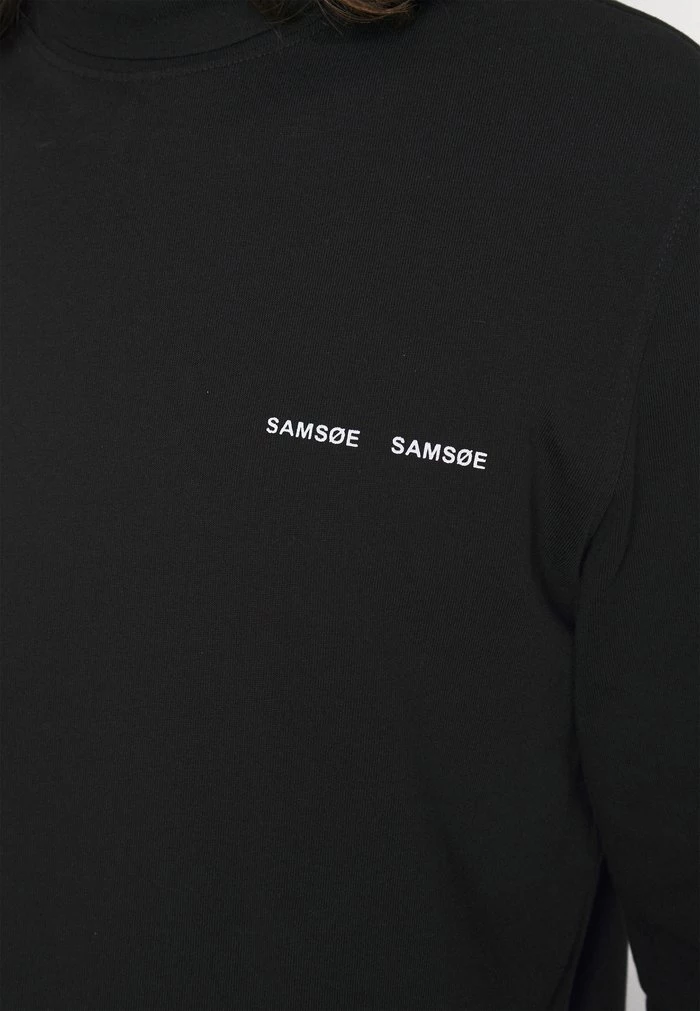 Samsøe Samsøe NORSBRO TURTLENECK - Long Sleeved Top - Black 8 Samsøe Samsøe NORSBRO TURTLENECK - Long Sleeved Top - Black - Image 6