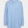Samsøe Samsøe ARIELLE SHIRT - Button-down Blouse - Dusty Blue -Samsøe Sales Store 262bc9f14b704d99b7385fa361fe6f87