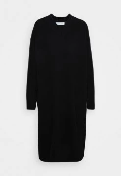 Samsøe Samsøe KEI V NECK DRESS - Jumper Dress - Black -Samsøe Sales Store 2781905e9ceb4c41ad1cad15ca32a0ae