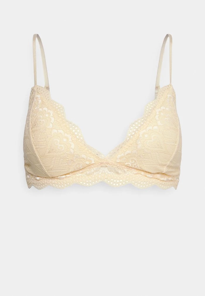 Samsøe Samsøe MARILYN PADDED BRA - Triangle Bra - Cornhusk 3 Samsøe Samsøe MARILYN PADDED BRA - Triangle Bra - Cornhusk