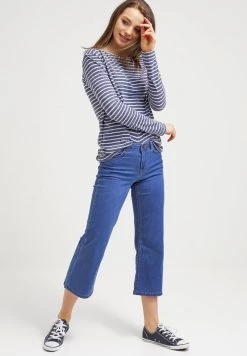 Samsøe Samsøe NOBEL STRIPE - Long Sleeved Top - White/blue -Samsøe Sales Store 281a1ad15f49428899af80f28d79f9fa