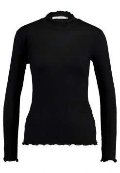 Samsøe Samsøe NELLI - Long Sleeved Top - Black -Samsøe Sales Store 282824c86246440da3b1fe2ec506e862