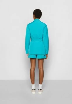 Samsøe Samsøe MAREN - Short Coat - Tile Blue -Samsøe Sales Store 2a5cd9fe755841d09448843a157a5151