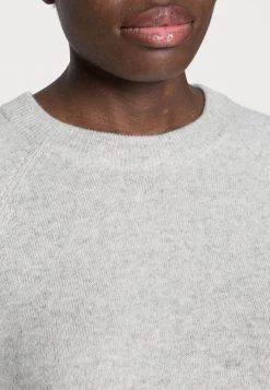 Samsøe Samsøe BOSTON - Jumper - White Melange -Samsøe Sales Store 2a69a3d6df6e4bb8ad04ec11aee932bc