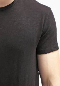 Samsøe Samsøe LASSEN - Basic T-shirt - Black -Samsøe Sales Store 2c3b5195a83a48f3b15155dac797ed52