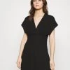 Samsøe Samsøe VALERIE SHORT DRESS - Shirt Dress - Black -Samsøe Sales Store 2ccfe73be2a344519708739d97d6aec5
