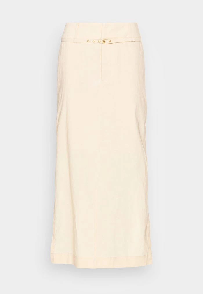 Samsøe Samsøe HOLLY SKIRT - Pencil Skirt - Cornhusk 6 Samsøe Samsøe HOLLY SKIRT - Pencil Skirt - Cornhusk - Image 4