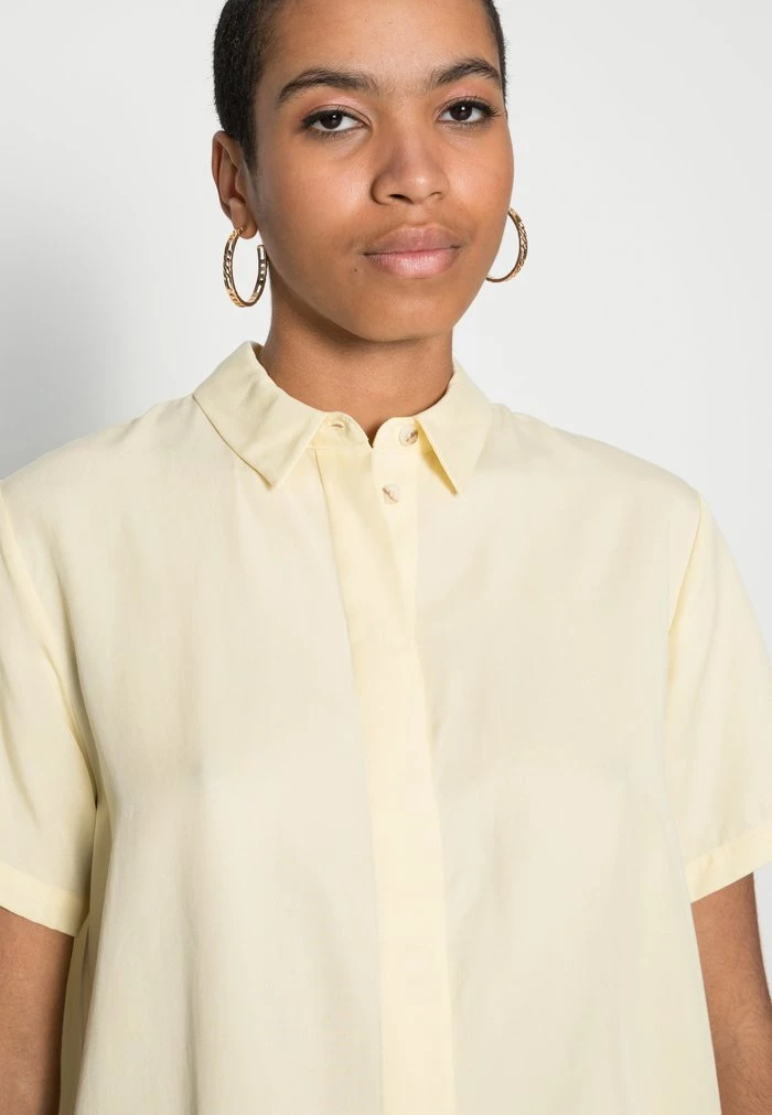 Samsøe Samsøe MINA SHIRT - Button-down Blouse - Double Cream 7 Samsøe Samsøe MINA SHIRT - Button-down Blouse - Double Cream - Image 5