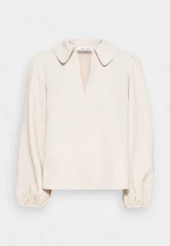 Samsøe Samsøe MARGOT BLOUSE - Blouse - Oatmeal -Samsøe Sales Store 2e96b14412524086824bf90505c5bc43