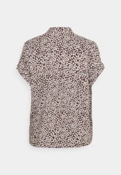 Samsøe Samsøe MAJAN SHIRT - Button-down Blouse - Choco Aster -Samsøe Sales Store 2f06750f3c5148eab8340d3ae40012b1