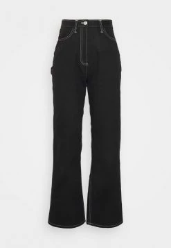 Samsøe Samsøe NOA TROUSERS - Relaxed Fit Jeans - Black -Samsøe Sales Store 33011287ec244b968ea73f0d97dcebc7