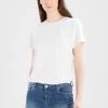 Samsøe Samsøe SOLLY TEE SOLID - Basic T-shirt - White -Samsøe Sales Store 33a1f474e9e94bc29200c3ffde24d9a2
