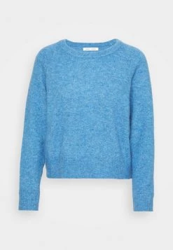 Samsøe Samsøe Jumper - Lichen Blue Melange -Samsøe Sales Store 360270a380cb407da16cfb6b1a07ed76