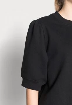 Samsøe Samsøe BODIL CREW NECK - Basic T-shirt - Black -Samsøe Sales Store 364e7d178e7c4464aca951cafdc6d643